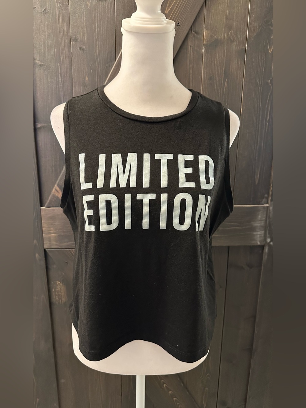 Fifth Sun Black 'LIMITED EDITION' Graphic Muscle Tank - Size L